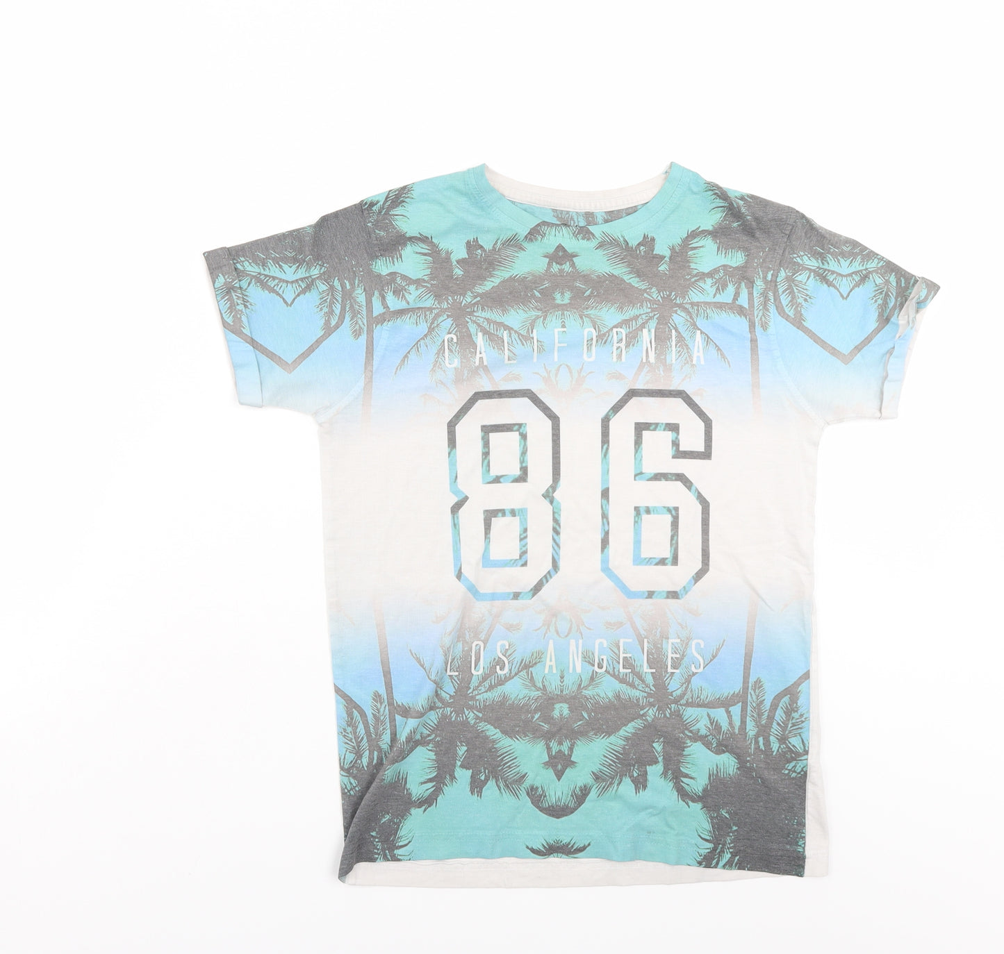 Rebel Boys Multicoloured   Basic T-Shirt Size 11-12 Years