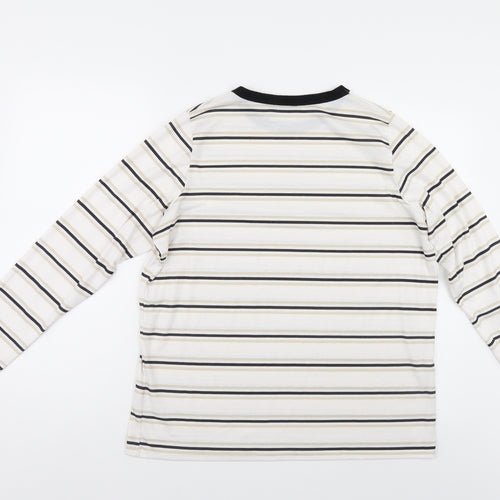 PRETTYLITTLETHING Womens Multicoloured Striped  Pullover Sweatshirt Size M