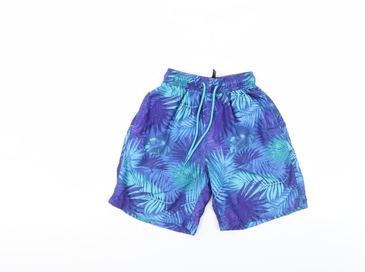 F&F Mens Multicoloured Floral Bermuda Shorts Size XS