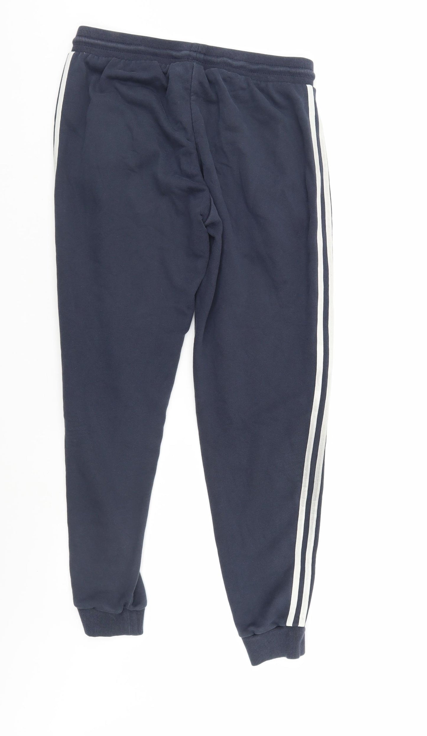 adidas Mens Blue   Sweatpants Trousers Size M L28 in