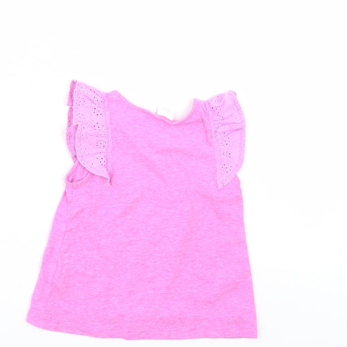NEXT Girls Purple   Basic Blouse Size 12-18 Months