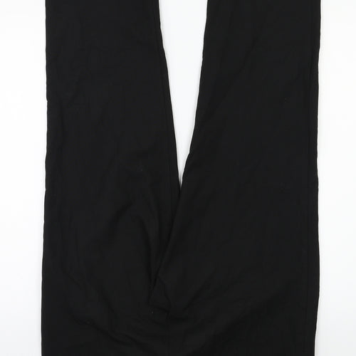 M&S Mens Black   Trousers  Size 34 in