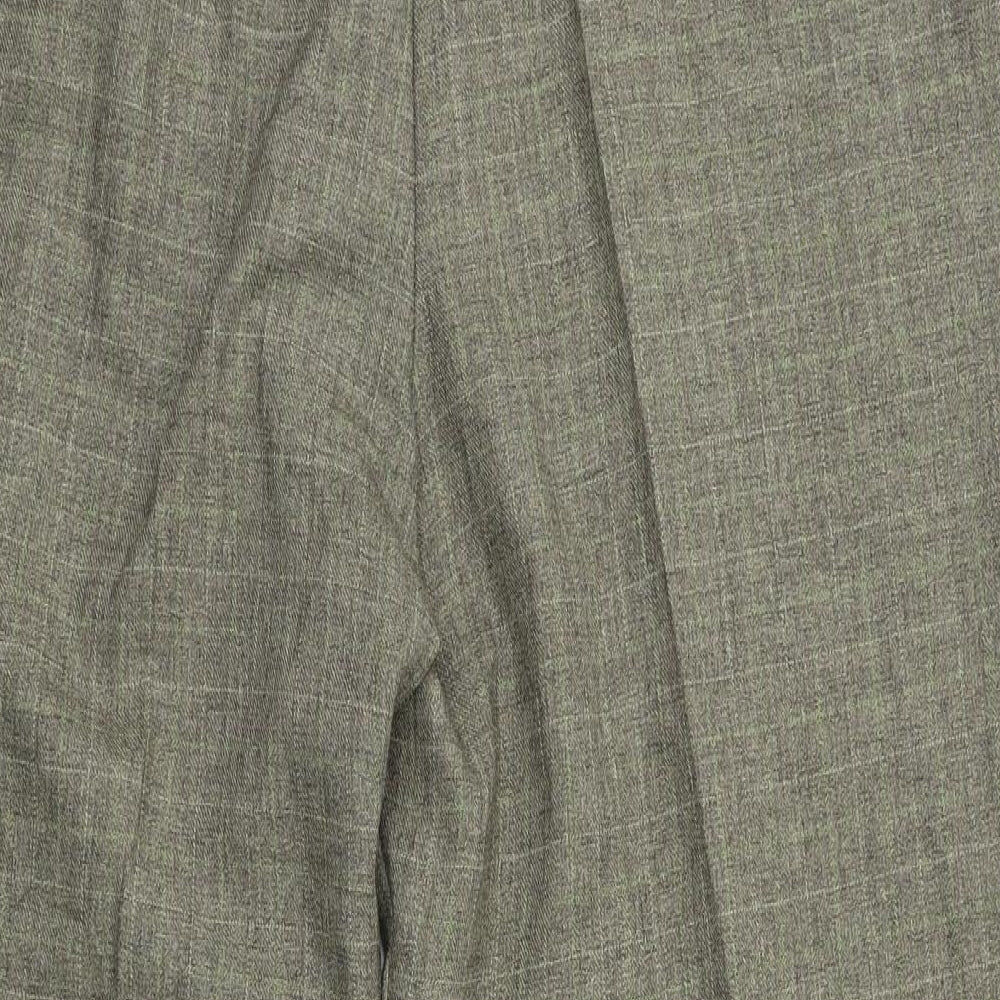 Marks & spencer Womens Green Check  Trousers  Size 20