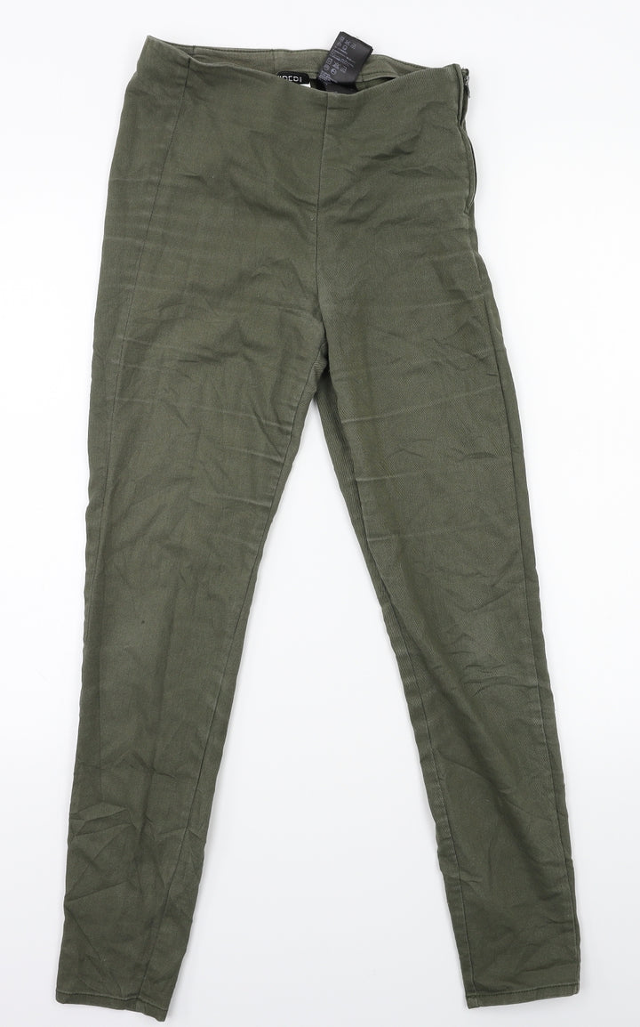 Divided Womens Green Trousers Size 4