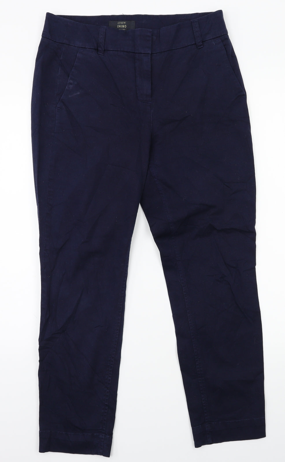 J.CREW Womens Blue   Chino Trousers Size 6