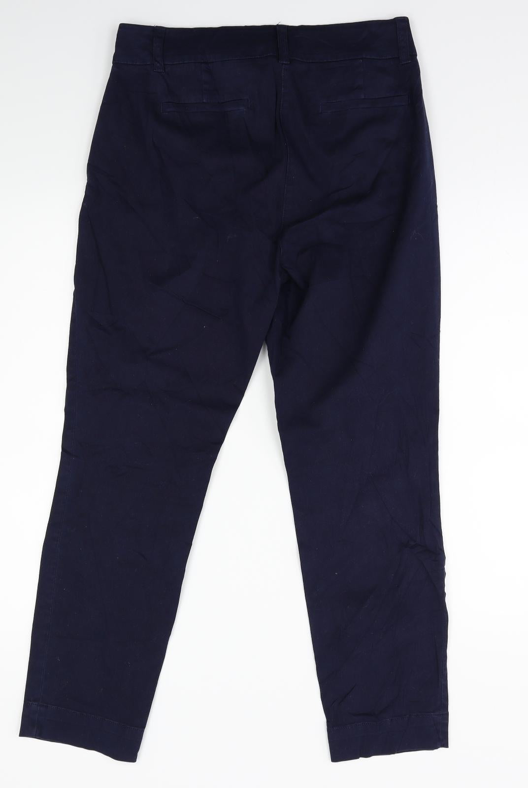 J.CREW Womens Blue   Chino Trousers Size 6