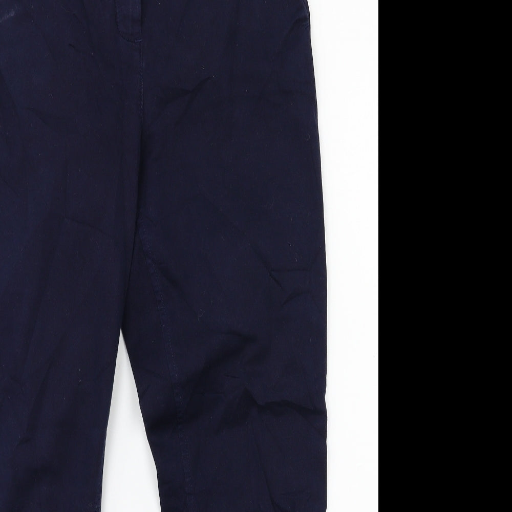 J.CREW Womens Blue   Chino Trousers Size 6