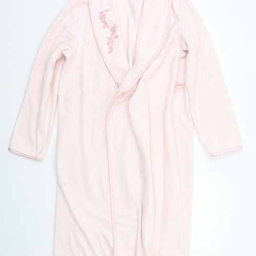 Damart Mens Pink Solid   Robe One Size