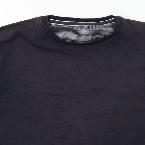 John Lewis Womens Blue Solid  Babydoll Pyjama Top Size S