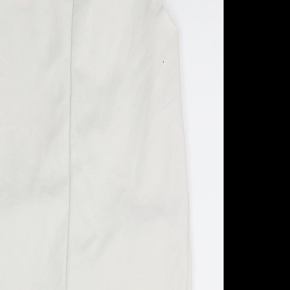 Topshop Womens White   Gilet Coat Size 10