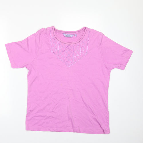 EWM Womens Orange   Basic T-Shirt Size M