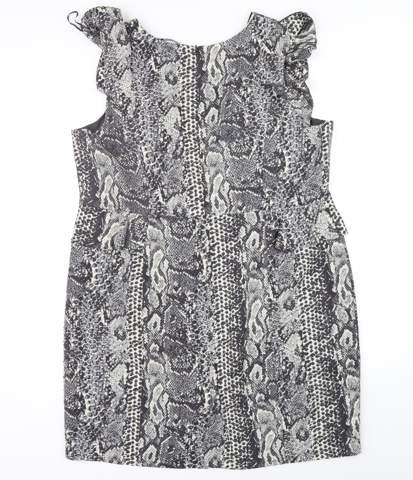 TU Womens Grey Striped  A-Line  Size 22