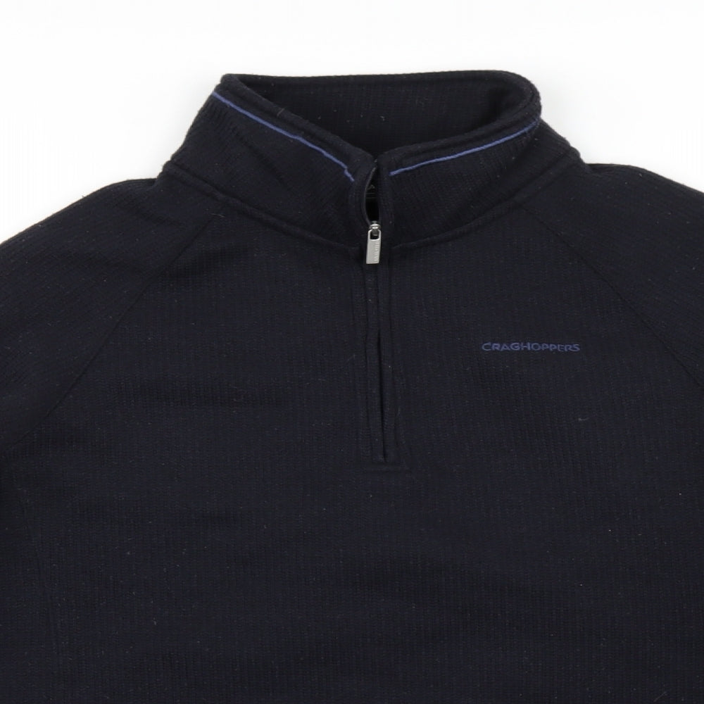Craghoppers Mens Black    Jumper Size M