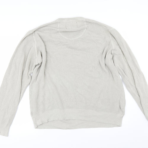 T Mens Beige   Pullover Jumper Size XL