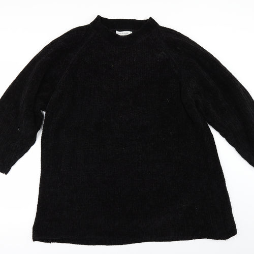 House of Fraser Womens Black   Pullover Jumper One Size