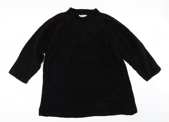 House of Fraser Womens Black Pullover Jumper One Size