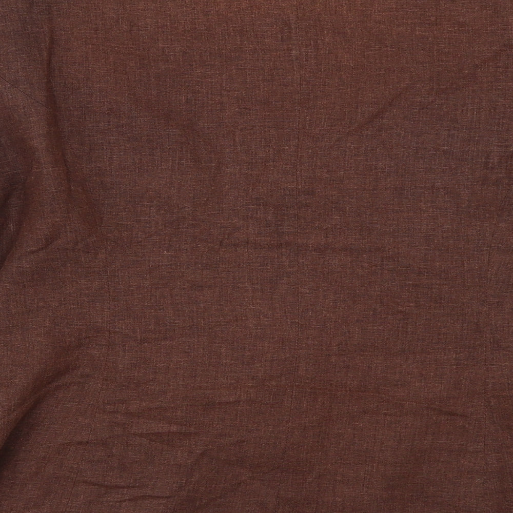 Slimma Womens Brown   Jacket  Size 14