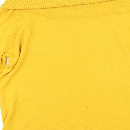 TU Womens Yellow   Pullover Jumper Size 14