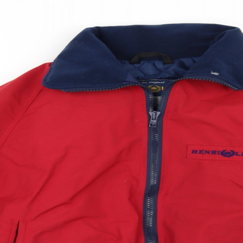Henri Lloyd Mens Red   Jacket  Size XL