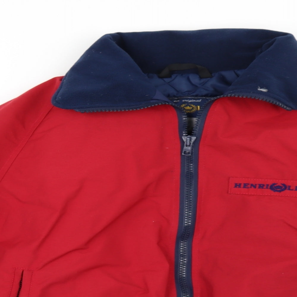 Henri Lloyd Mens Red   Jacket  Size XL