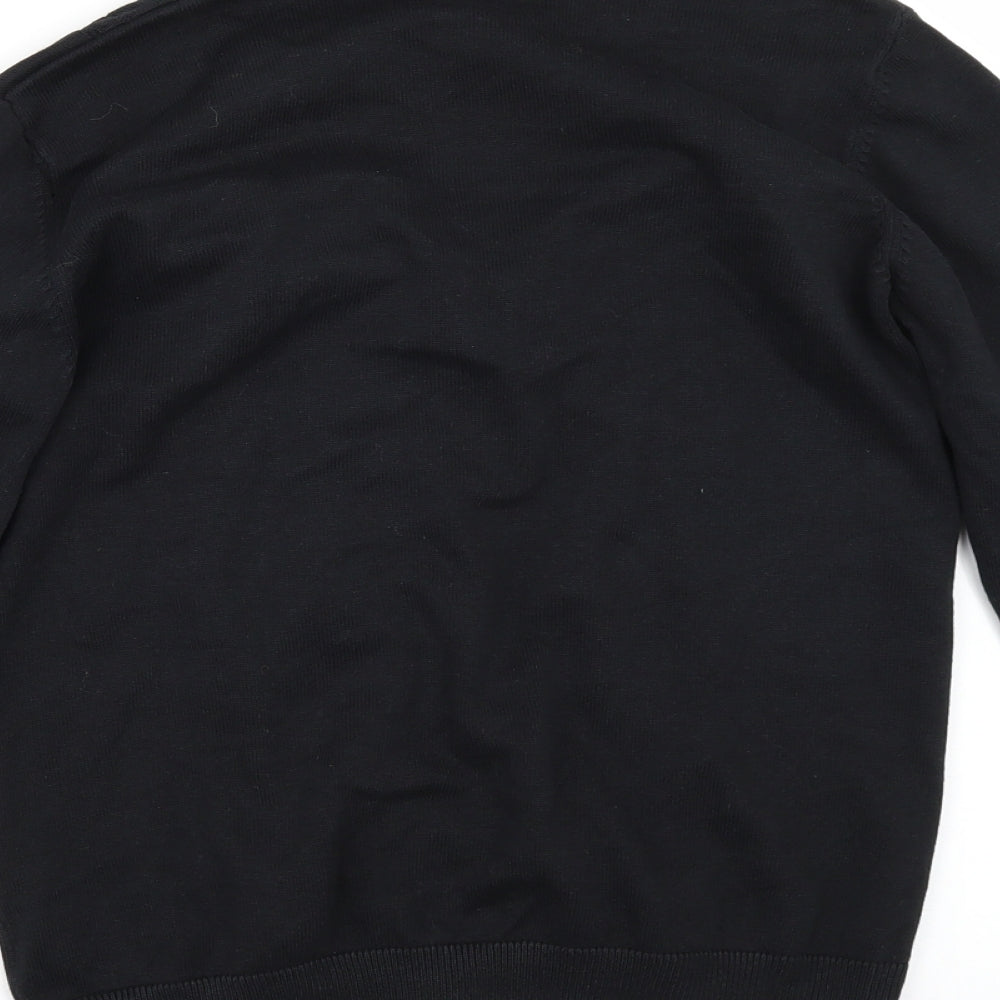 George Girls Black   Cardigan Jumper Size 11-12 Years