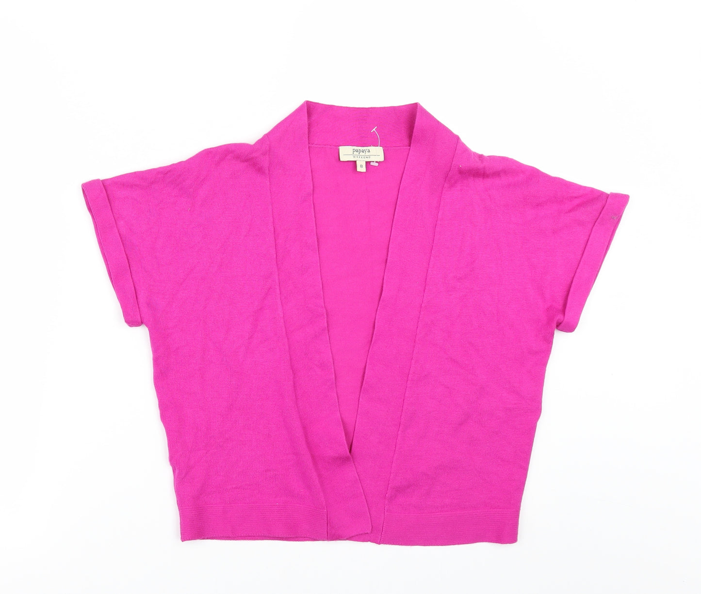 Papaya Womens Pink   Cardigan Jumper Size 8