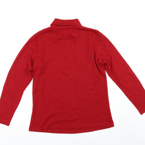 afibel Womens Red    Jumper Size 14