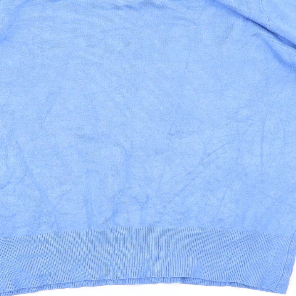 Zara Womens Blue   Pullover Jumper Size M
