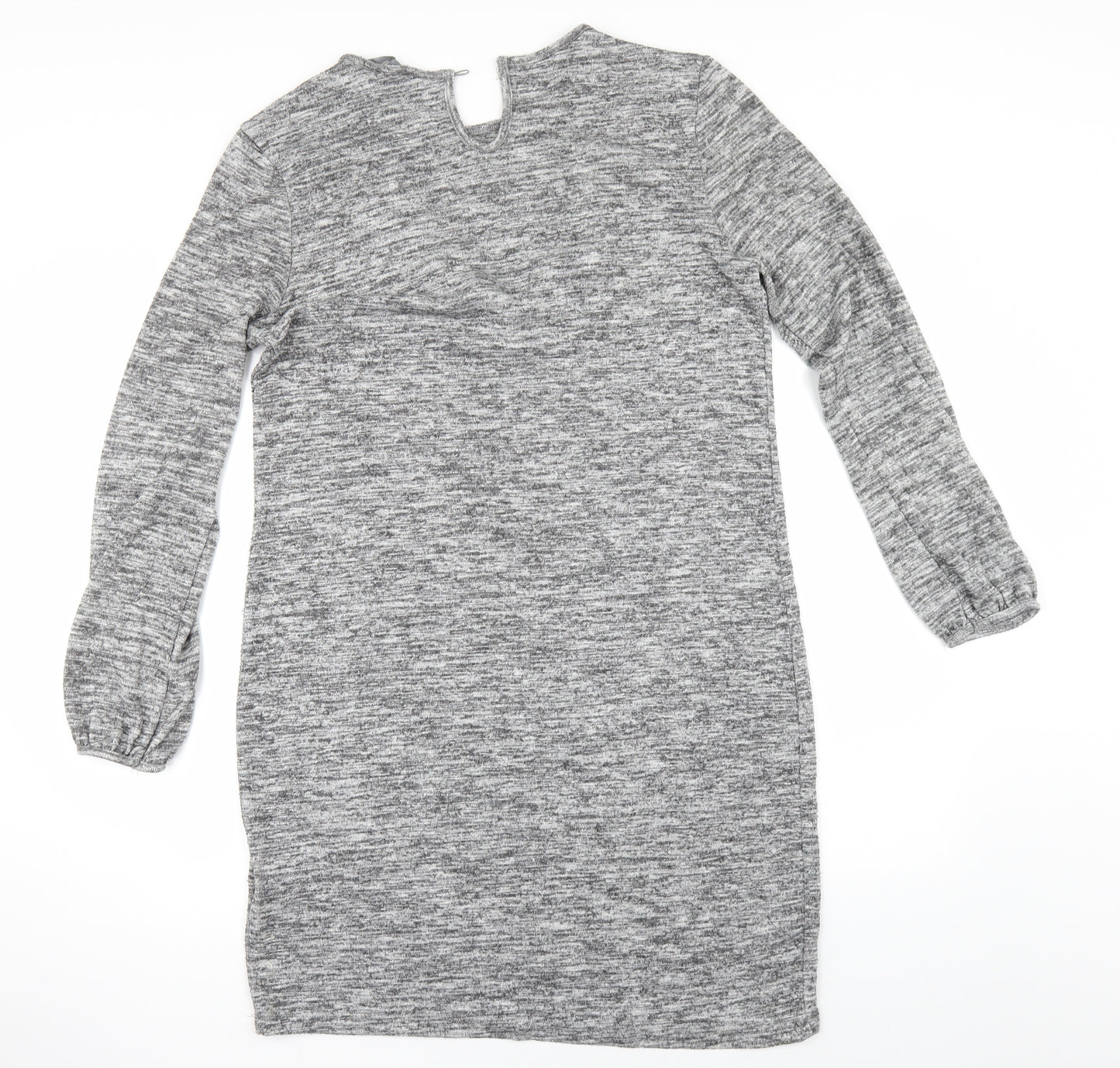 Peacocks Womens Grey   Jumper Dress  Size 16