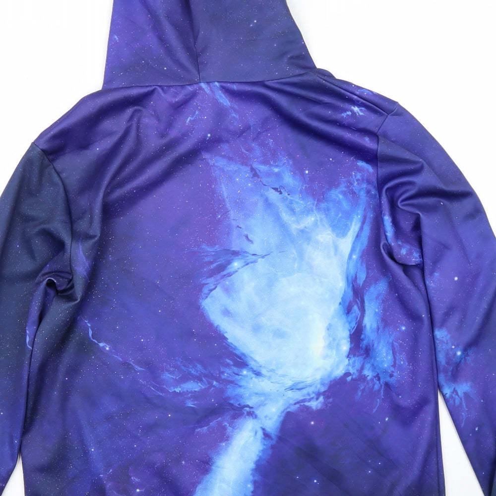 Preworn Mens Blue   Pullover Hoodie Size XL