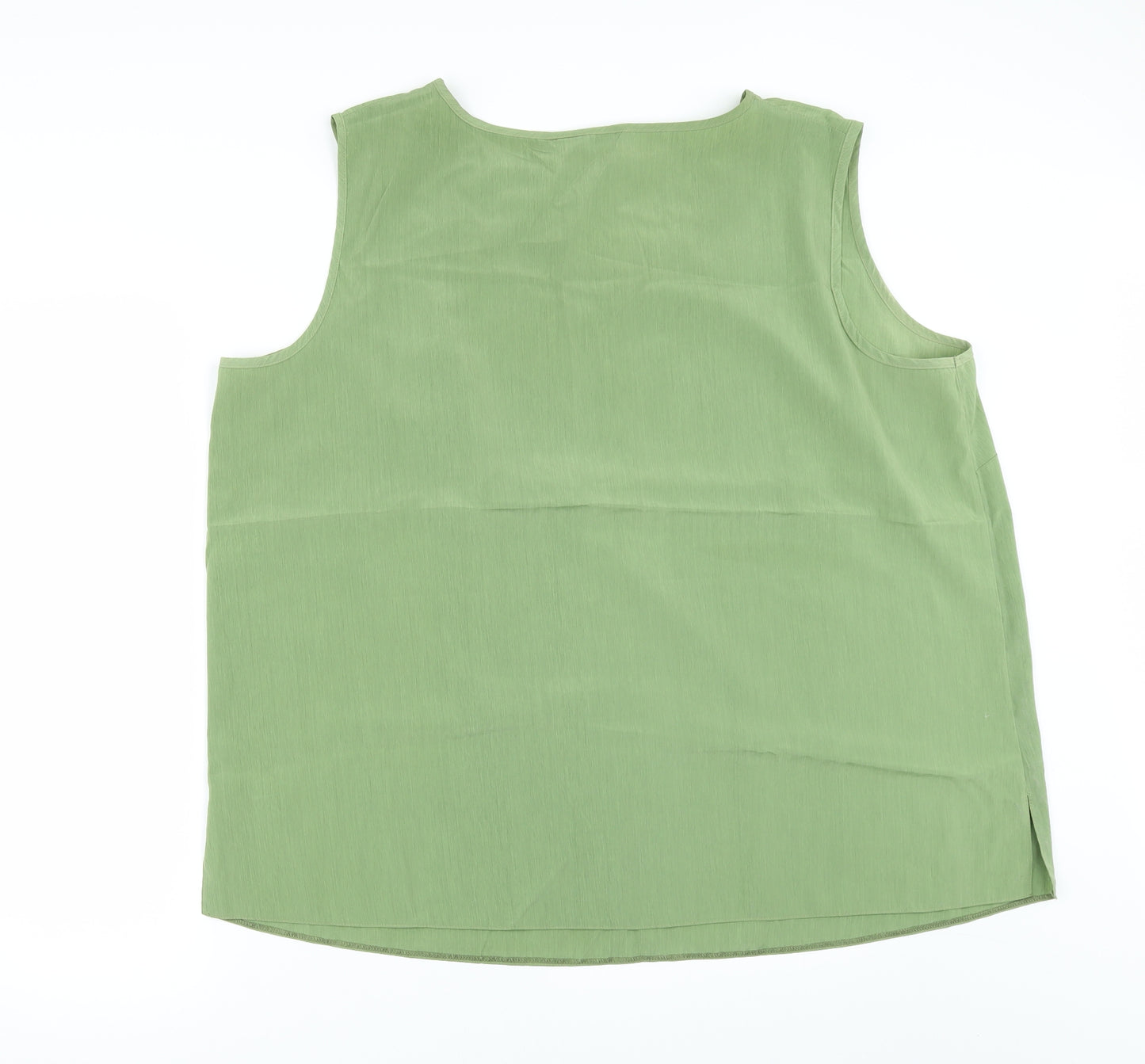 essence Womens Green   Camisole Blouse Size 26