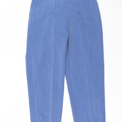 Preworn Womens Blue   Trousers  Size 10 L25 in