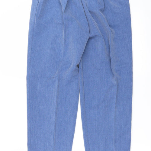 Preworn Womens Blue   Trousers  Size 10 L25 in