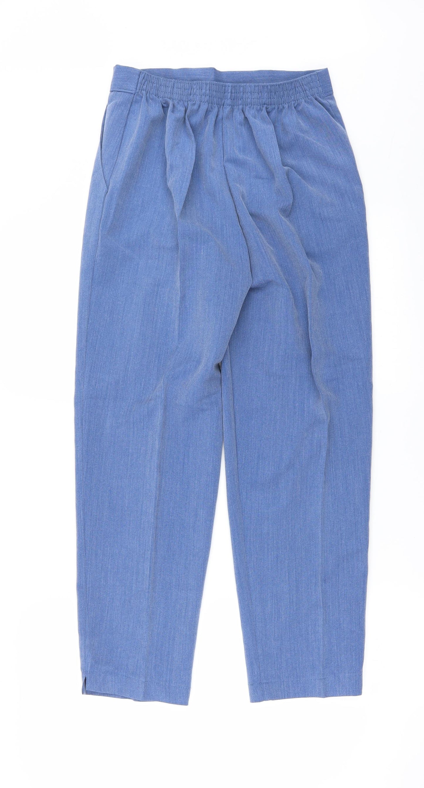 Preworn Womens Blue   Trousers  Size 10 L25 in