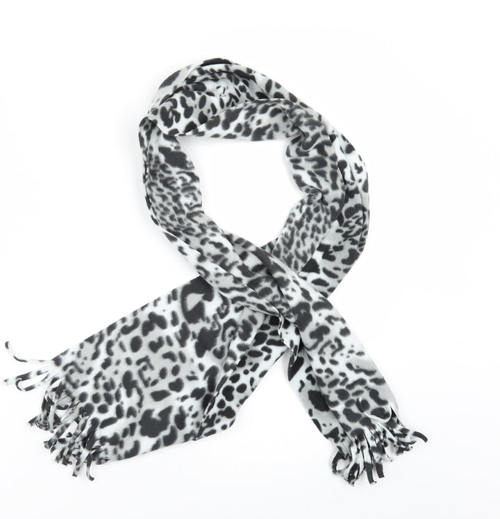 Preworn Womens Green Animal Print   Scarf
