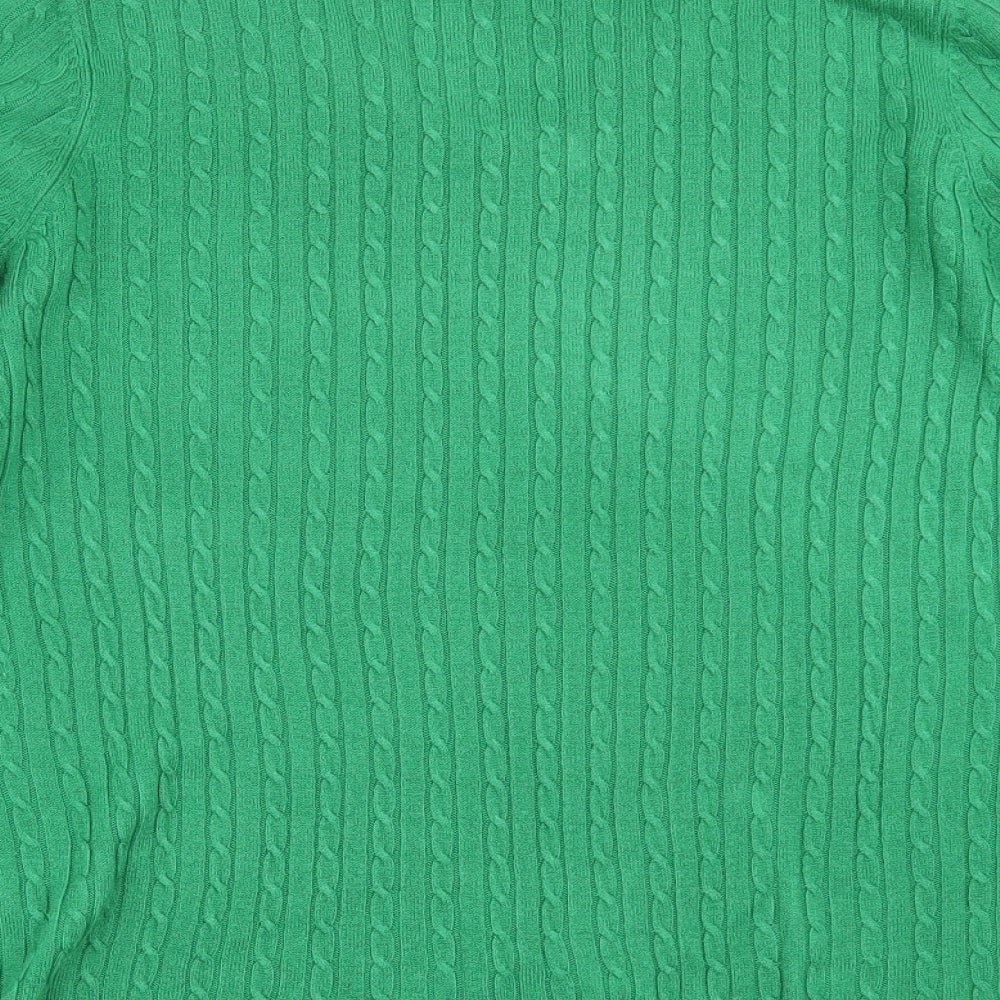 Bonmarché Womens Green   Pullover Jumper Size 12