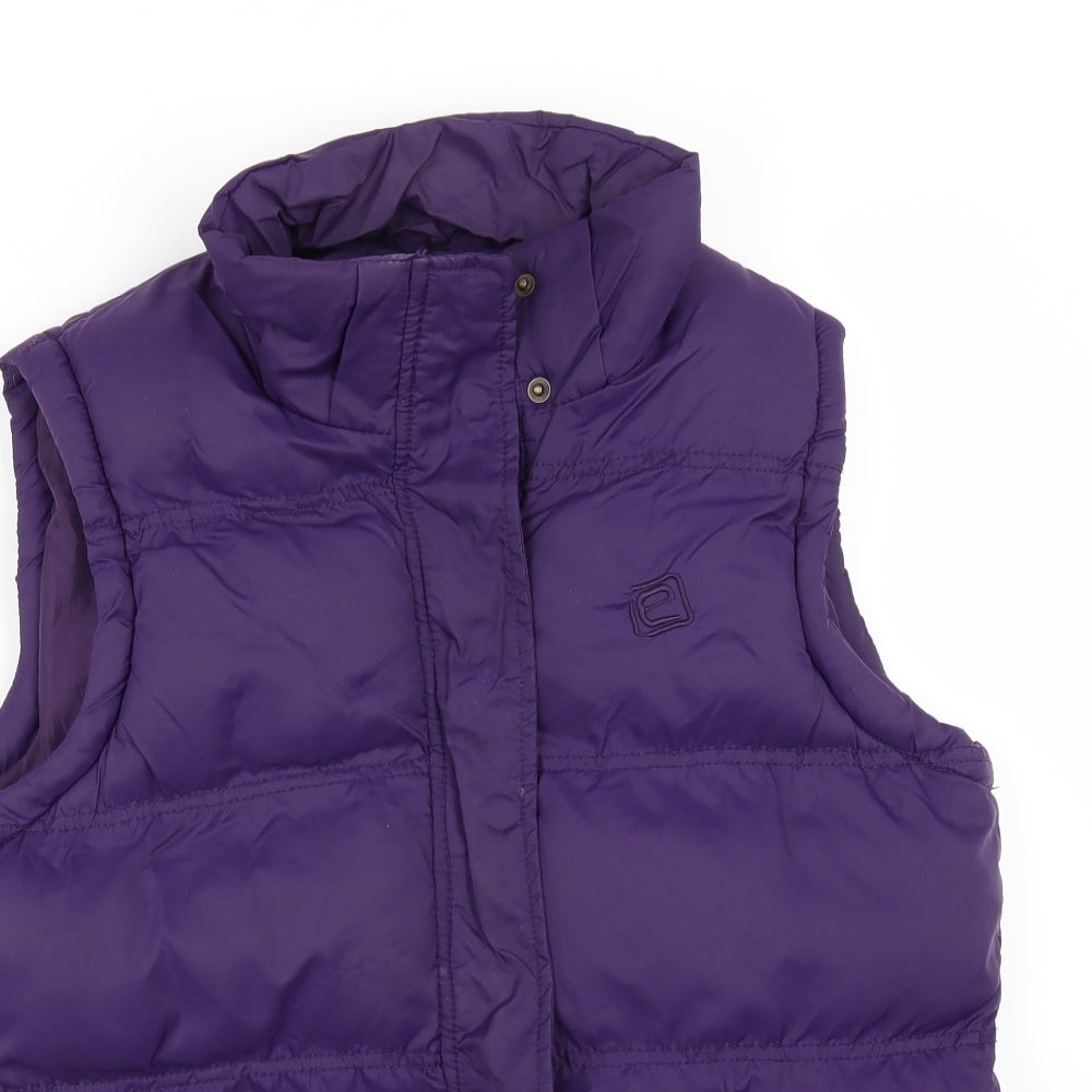 Mountain Essentials Womens Purple   Gilet Waistcoat Size 12