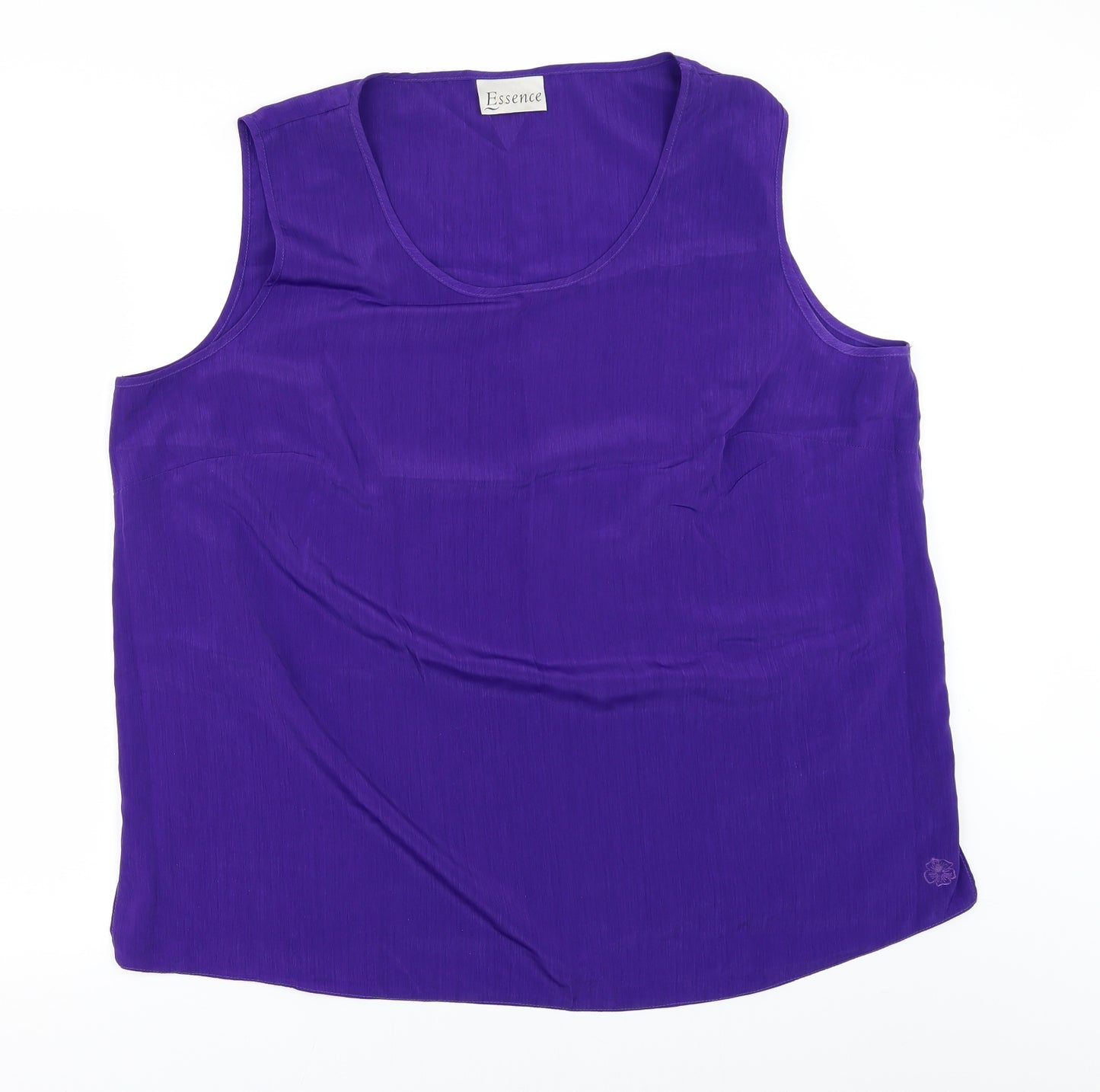 essence Womens Purple   Camisole Blouse Size 24