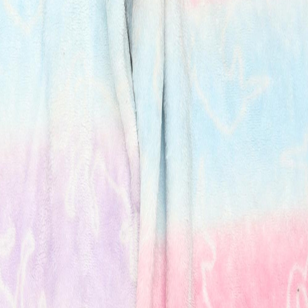 Marks and Spencer Womens Multicoloured Geometric Fleece  Pyjama Pants Size 14  - 35 WAIST