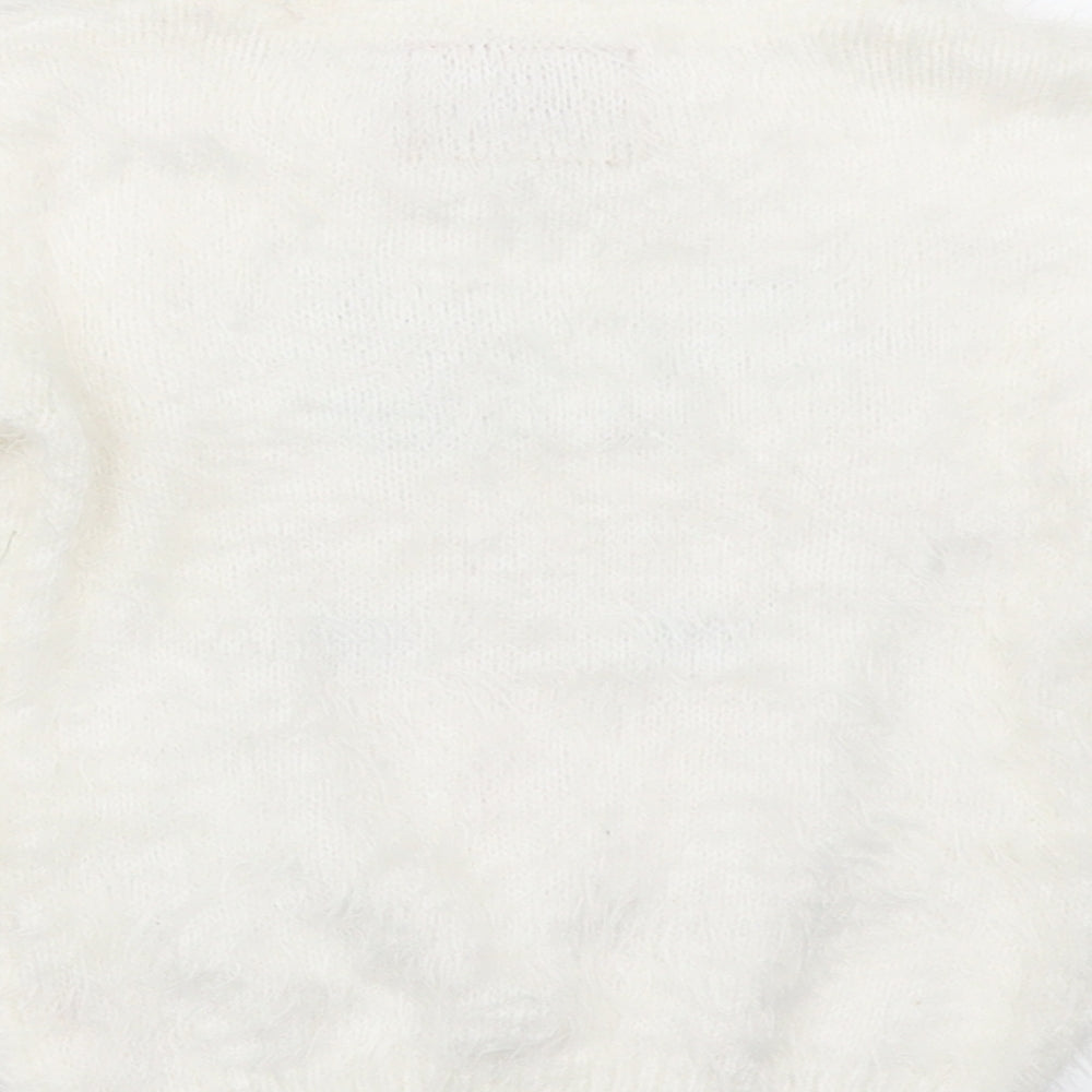 Primark Baby White   Pullover Jumper Size 18-24 Months  - christmas