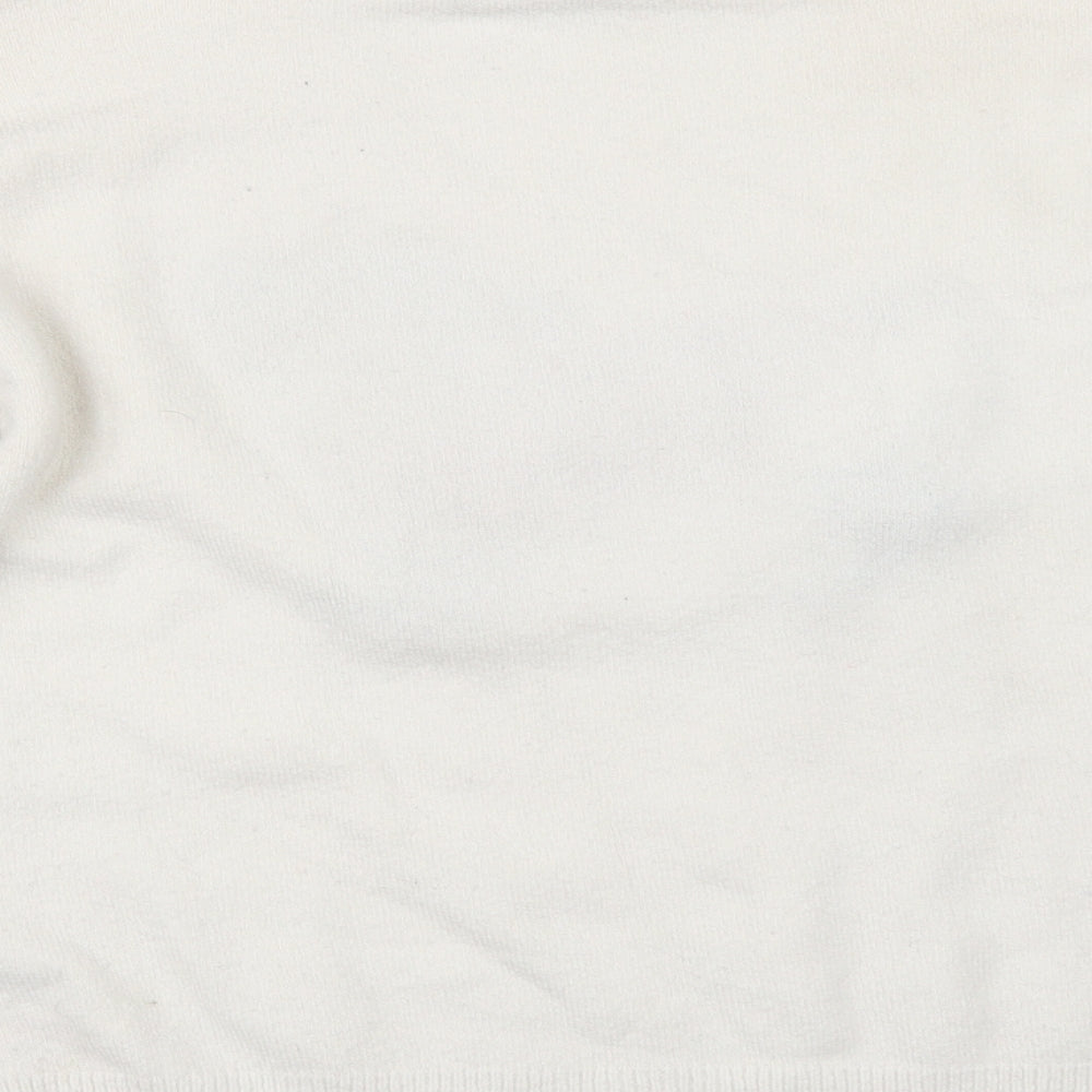 Primark Womens White   Pullover Jumper Size S  - christmas
