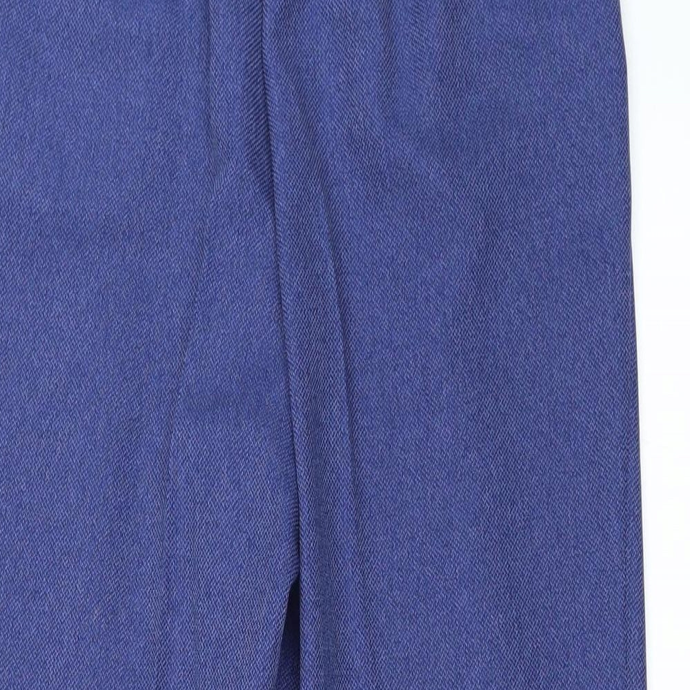 EWM Womens Blue   Trousers  Size 10 L26 in