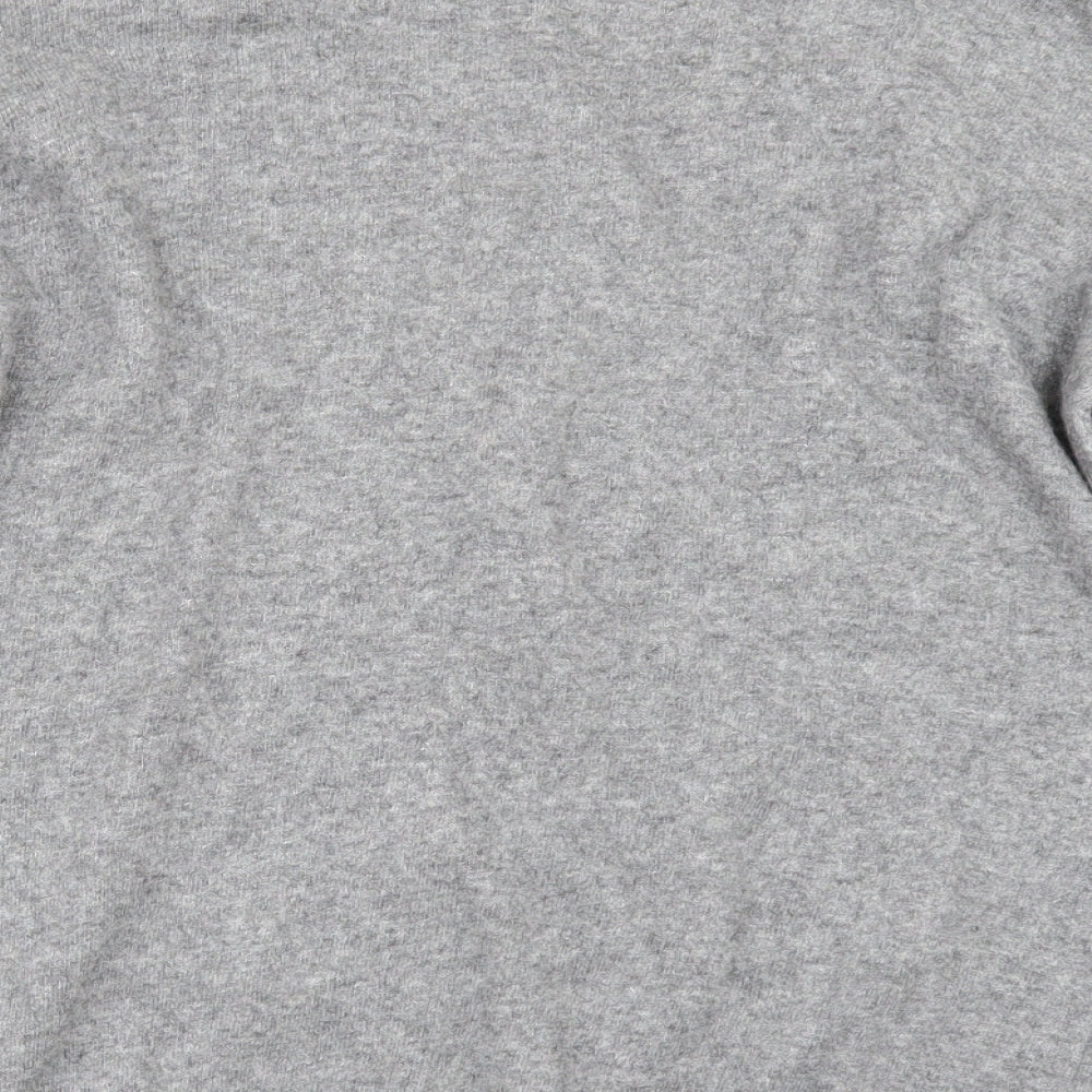 bendetta Womens Grey Geometric  Pullover Jumper Size L