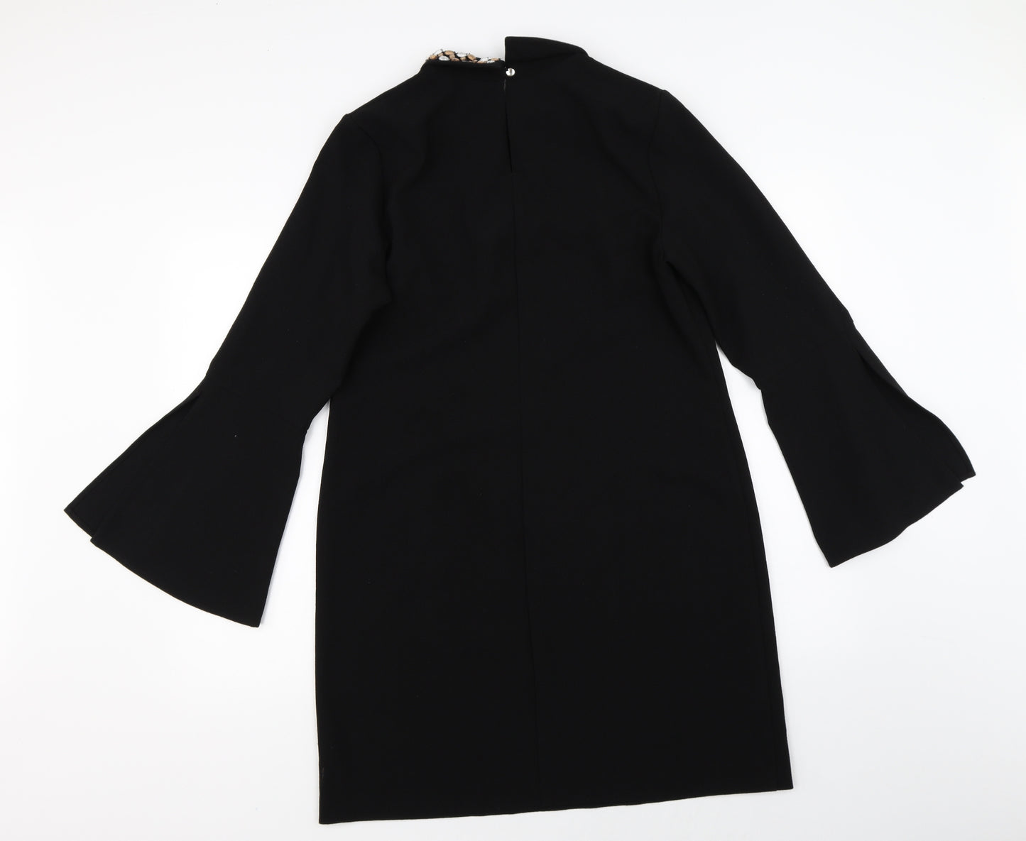 Peacocks Womens Black   A-Line  Size 12  - flared sleeves