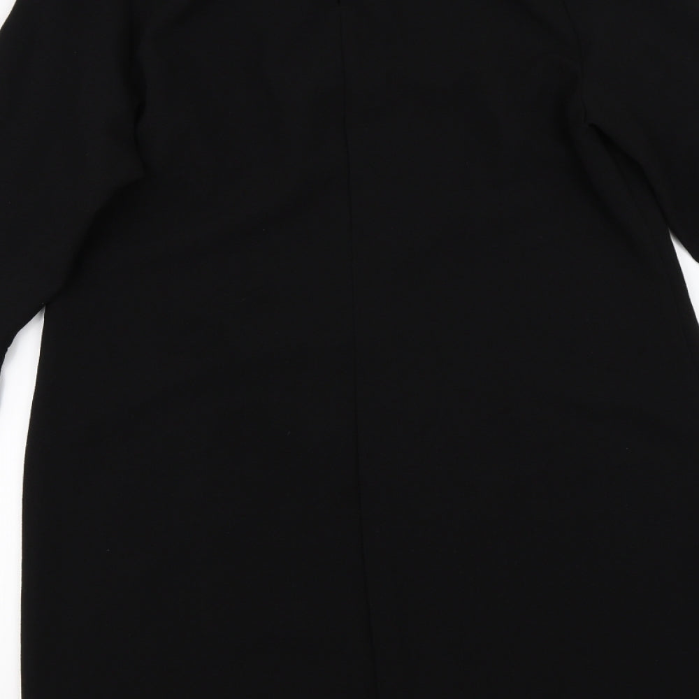 Peacocks Womens Black   A-Line  Size 12  - flared sleeves