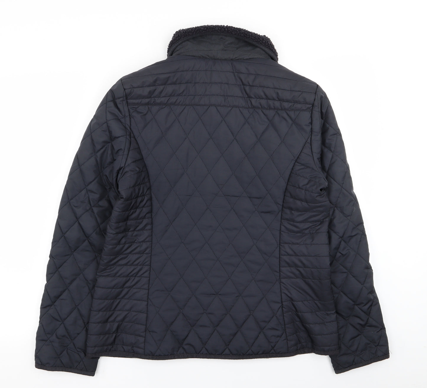 Dorothy Perkins Womens Blue Argyle/Diamond  Jacket Coat Size 14