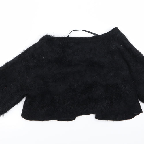 Primark Womens Black   Cardigan Jumper Size 6