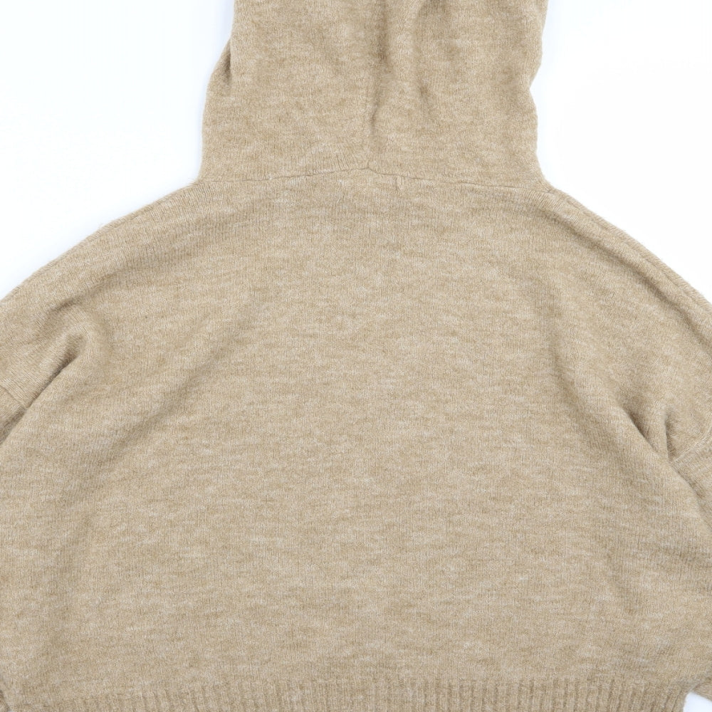 H&M Womens Beige   Pullover Jumper Size M