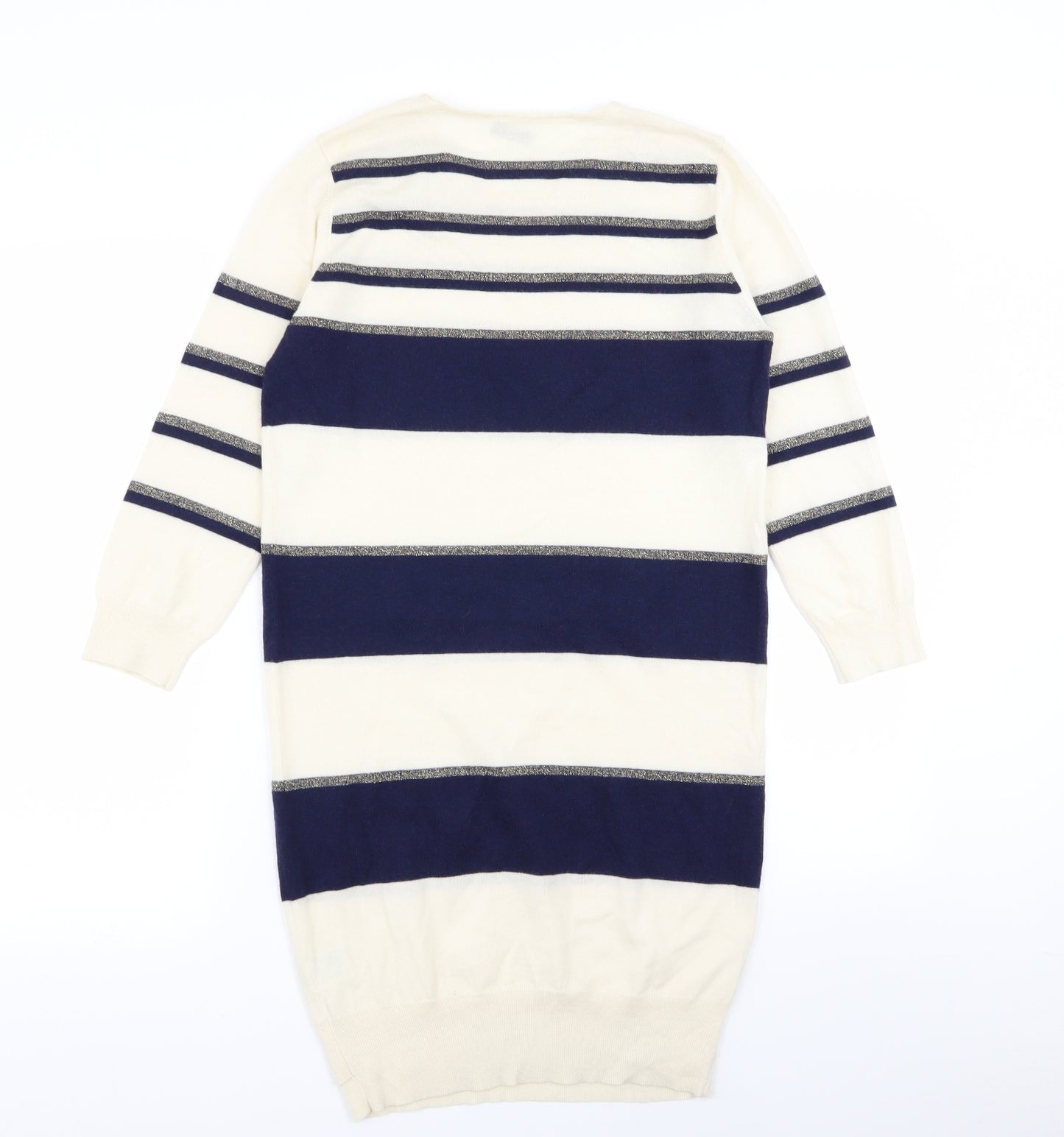 Joseph Womens Multicoloured Striped  Jumper Dress  Size M