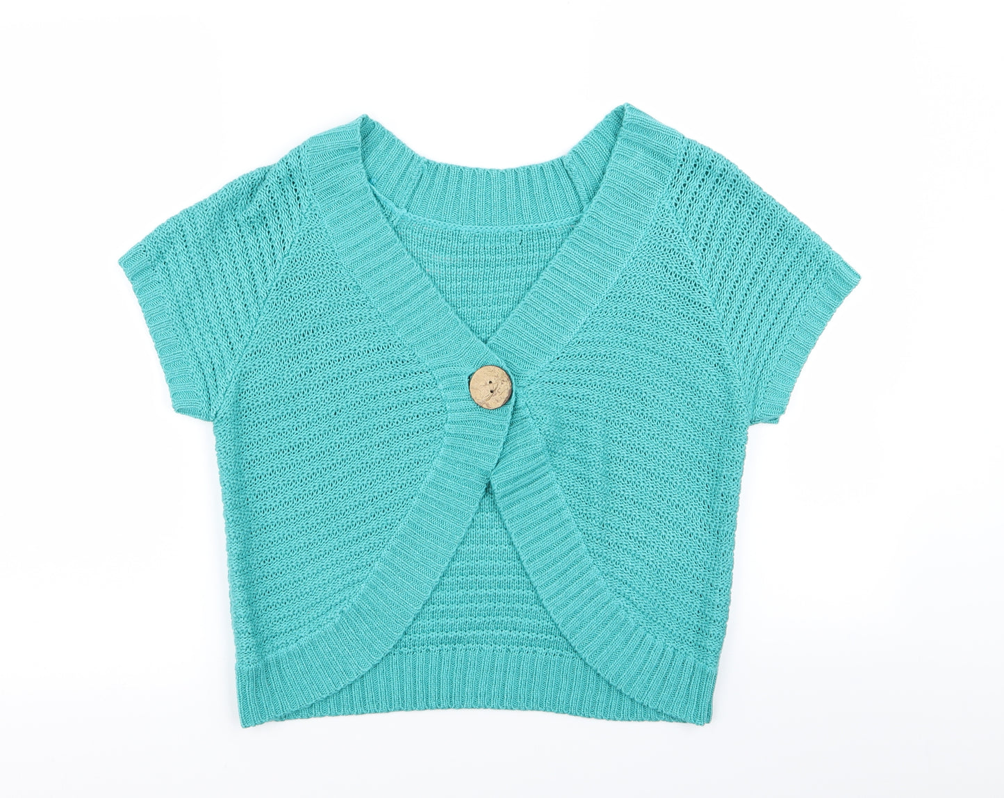 BM Womens Blue   Cardigan Jumper Size M